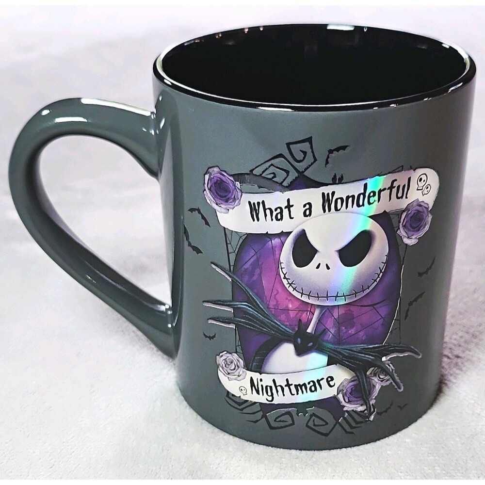 Silver Buffalo Disney Nightmare Before Christmas Jack Skellington Ceramic Mug
